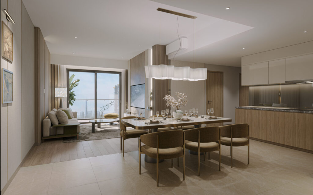 Bạn ăn tại Masteri ParkPlace