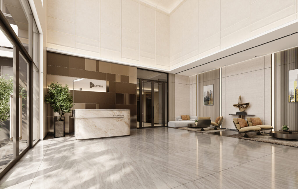 Sảnh tại Masteri ParkPlace