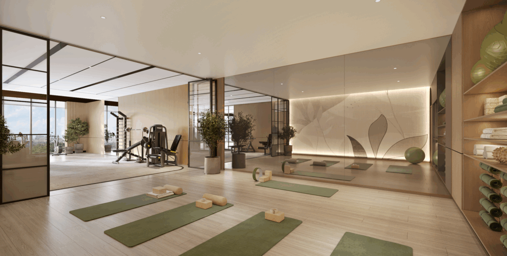 Tiện ích Yoga tại Masteri ParkPlace